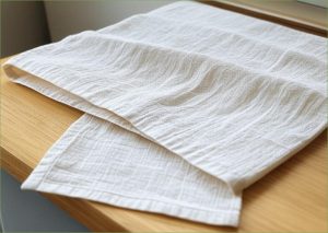 아리코 심플 체크 면 키친크...