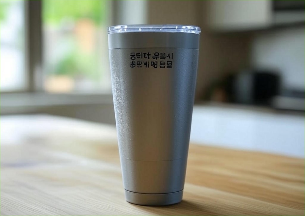 클리나 원터치 보온보냉 텀블러